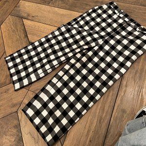 Wide Leg Checkered Pant size 12
